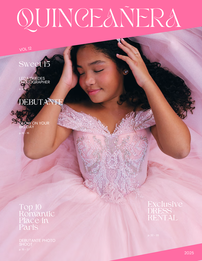 Eiffel Tower Quinceanera Photoshoot Paris 200 3