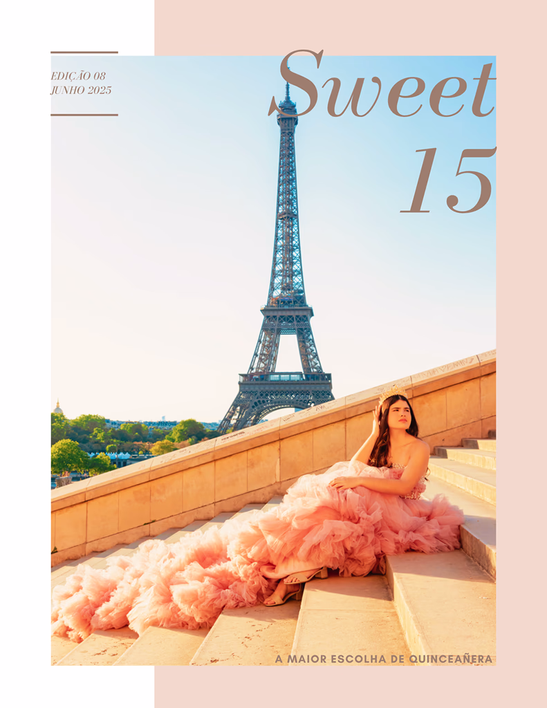 Eiffel Tower Quinceanera Photoshoot Paris 202 2